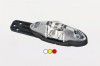 Lampa Gabarit LED Auto 12-30V Ovala FT-038-1 Alba/Galbena/Rosie, 120mm, Omologare E20, Tripla Functie