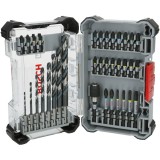 Bosch PRO Impact - Set accesorii insurubare si burghie metal 35 bucati