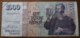 1000 kronur 2001, Islanda