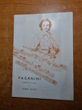 Program teatrul de opereta 1962-1963- paganini - ion dacian, cartea romaneasca
