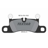 Textar set placute frana, frana disc