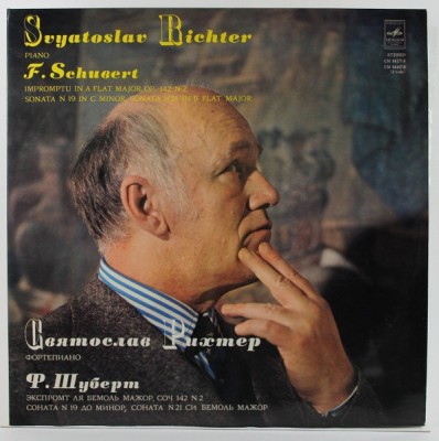 Disc vinil, LP. IMPROMPTU. SONATA IN A FLAT MAJOR, OP. 142 N 2 SONATA N 19 IN C MINOR, SONATA N 21 IN B FLA-264955 foto