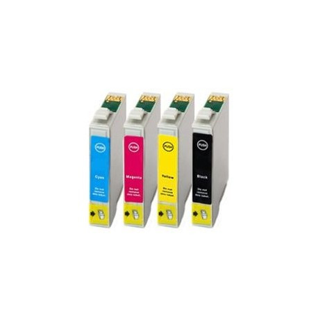 Set 4 cartuse imprimanta Epson T1291/T1292/T1293/T1294 compatibile