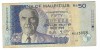 Bancnota 50 rupees 1999 - Mauritius