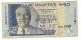 Bancnota 50 rupees 1999 - Mauritius