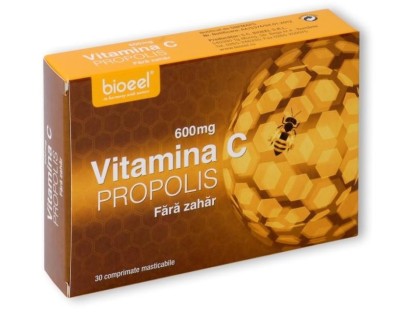 VITAMINA C+PROPOLIS F.ZAHAR 600MG 30CPR foto