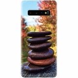 Husa silicon pentru Samsung Galaxy S10 Plus, Stacking Stones