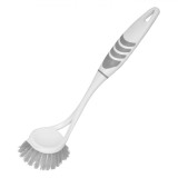 Perie Vase, Plastic, Alb-Gri, 27cm, Oem