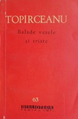 Balade vesele si triste - George Toparceanu
