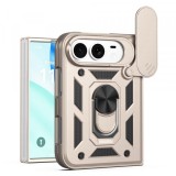 Husa pentru Apple iPhone Duo, Techsuit, CamShield, Aurie