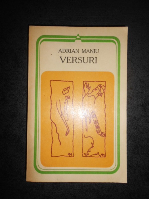 ADRIAN MANIU - VERSURI
