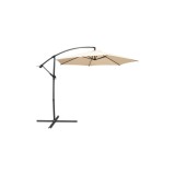 Cumpara ieftin Umbrela de soare pentru gradina HECHT Sandy I, diametru 2.5 m, protectie UV, cadru din aluminiu