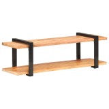Cumpara ieftin Comoda TV, 130 x 40 x 40 cm, lemn masiv de acacia