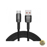 Cablu Date si Incarcare USB-A - USB-C Tech-Protect Ultraboost EVO 100W 3m Negru