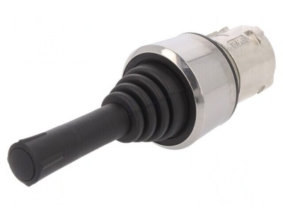 Joystick 22mm Comutator Negru 2 Poziții foto