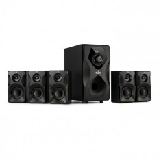 Auna Concept 750, sistem de difuzoare 5.1, 95 W, subwoofer OneSide, BT, USB, SD foto