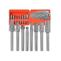 Set 8 freze de carbura, pentru metal, HSS, Verke