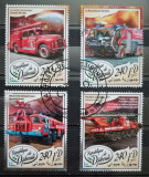 BC751, Djibouti 2017, serie masini de pompieri, Stampilat