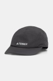 Adidas TERREX șapcă culoarea gri, cu imprimeu, JJ1475
