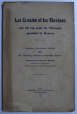 LES CROATES ET LES SLOVENES ONT ETE LES AMIS DE L &#039; ENTENTE PENDANT LA GUERRE par FRANCOIS BARAC , 1919