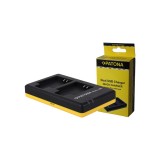 Canon NB11L, NB-11L incl. Cablu Micro-USB Dual Quick baterie / &icirc;ncărcător de baterie - Patona