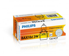 Bec auto halogen Philips Vision BAX brown 3W 12V 12614CP foto