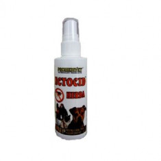 Ectocid Herba spray pentru caini, pisici si pasari de colivie 100 ml foto