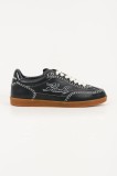 Karl Lagerfeld sneakers din piele KANDIDATE culoarea negru, KL63810A