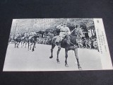 Parada Victoriei Paris, General Francez Călare, Primul Război Mondial .Carte Poștală Istorică 1919