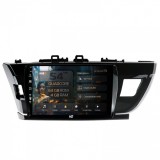 Navigatie Toyota Corolla (2012-2016) 4GB RAM Android 13 Quadcore DSP GPS Wi-FI Carplay Android Auto USB Bluetooth Waze Touchscreen 10.1 Inch