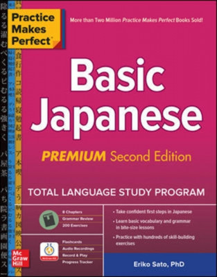Practice Makes Perfect: Basic Japanese, Premium Second Edition foto