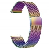 Cumpara ieftin Curea otel, Milanese Slim Fit, compatibila Samsung Galaxy Watch 5, 44mm, telescoape QR, Cameleon