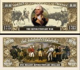 !!! SUA = FANT. NOTE - RAZBOIUL DE INDEPENDENTA , REVOLUTIONARY WAR - 2016 - UNC