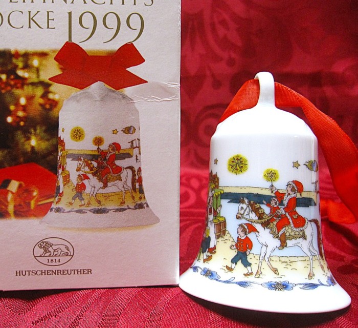 CLOPOTEL CLOPOT PORTELAN HUTSCHENREUTHER DECOR SEMNAT OLE WINTHER ANUL 1999