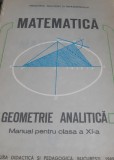 MATEMATICA GEOMETRI ANALITICA MANUAL CLASA AXI-A