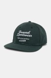 Hummel șapcă de baseball din bumbac culoarea verde, cu imprimeu, 226069