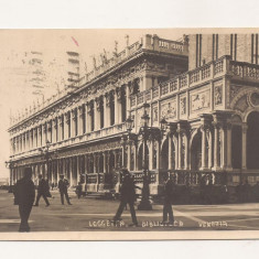 FA45-Carte Postala- ITALIA - Loggetta, Biblioteca Venezia, circulata 1930