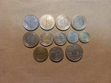 Turcia Lot nr. 1 : 12 Monede din perioada 1975 - 2016