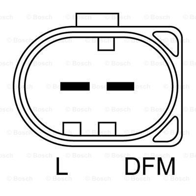 BOSCH 0 986 042 830 Generator / Alternator