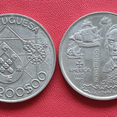 Portugalia 200 escudos 1992 Novo Mondo