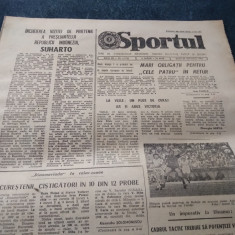 ZIARUL SPORTUL 20 SEPTEMBRIE 1985 STEAUA VEJLE