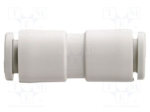 Racord push-in simplu SMC, de trecere, 1&divide;10bar, polipropilenă