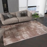 Covor Model Sofia 41011-1203, Marime 120 x 200 cm, Maro, Inaltime Fir 10 mm, Antialergic, Polipropilena, Living, Dormitor, Sufragerie, Birou