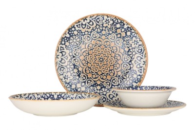 Bonna Set de vesela (Medium) - Alhambra - 24 bucăți - 6 persoane - Porţelan foto