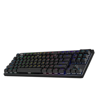 Tastatura Gaming Logitech PRO X TKL, Iluminare RGB, Layout: QWERTY foto