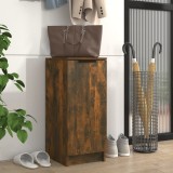vidaXL Pantofar, stejar fumuriu, 30x35x70 cm, lemn compozit