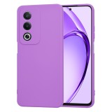 Husa premium pentru oppo a80 5g - softflex, microfibra in interior, purple