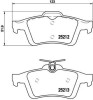 Placute frana spate Ford C-Max 2 (Dxa/Cb7, Dxa/Ceu), 12.2010-, marca SRLine S70-1626