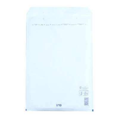 Set 500 plicuri antisoc, K20, 370x480mm, premium, alb, 410020 foto