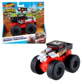 HOT WHEELS MONSTER TRUCK ROARIN WRECKERS BONE SHAKER CU FUNCTII SI SUNETE SCARA 1:43